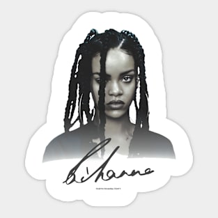 Rihanna Portrait Sticker